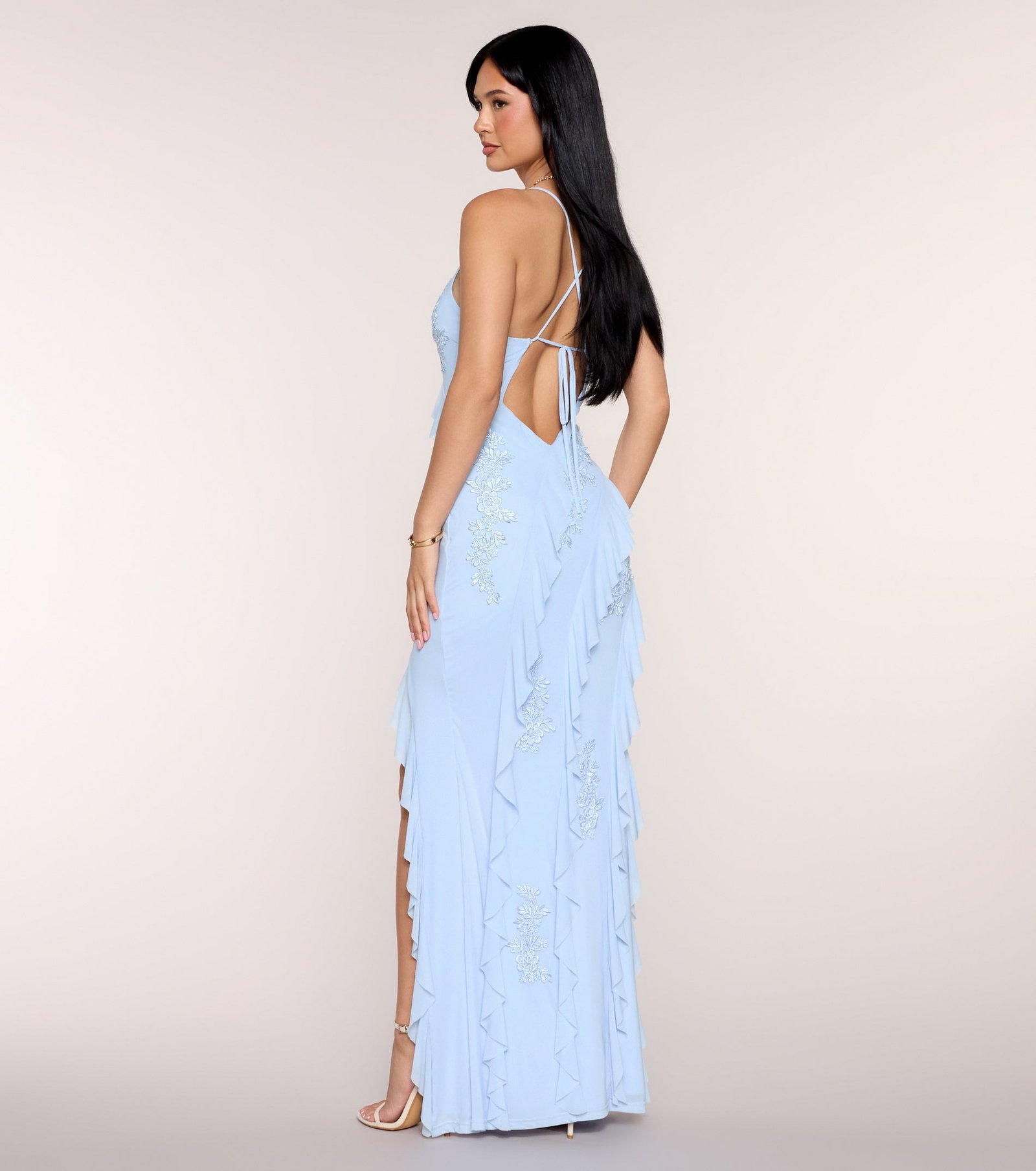 Zooey Open Back Mermaid Formal Dress - Image 24